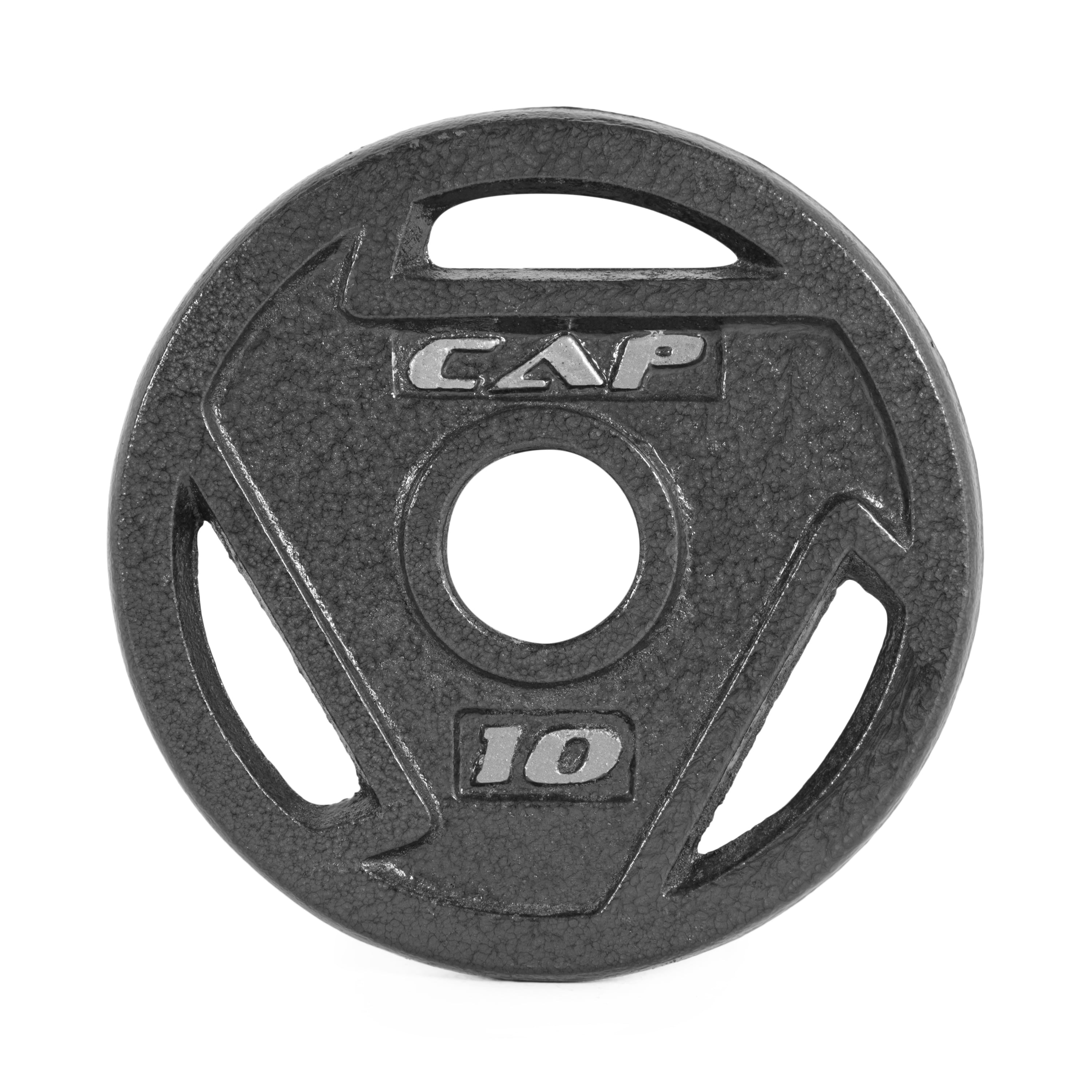 Barbell, 10Lb Olympic Grip Plate, Black